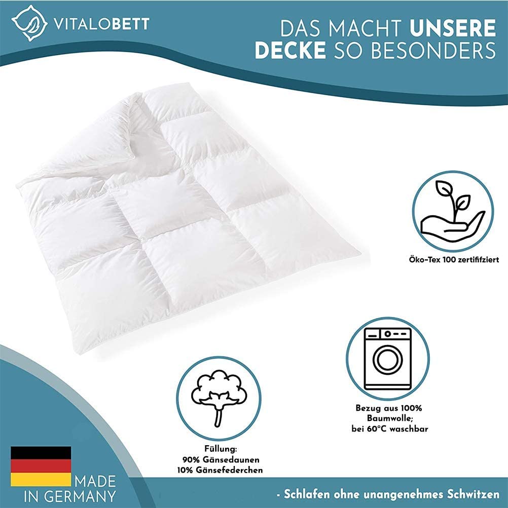 Canadian Dreams Premium Winter Daunen 155x200 sehr warm