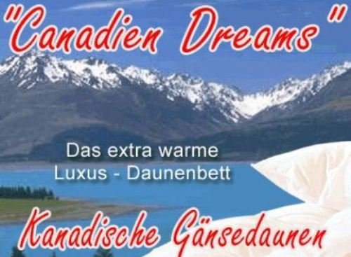 Canadian-Dreams 'Herbstzauber' Classic warm, 155x200 cm, 1260 g