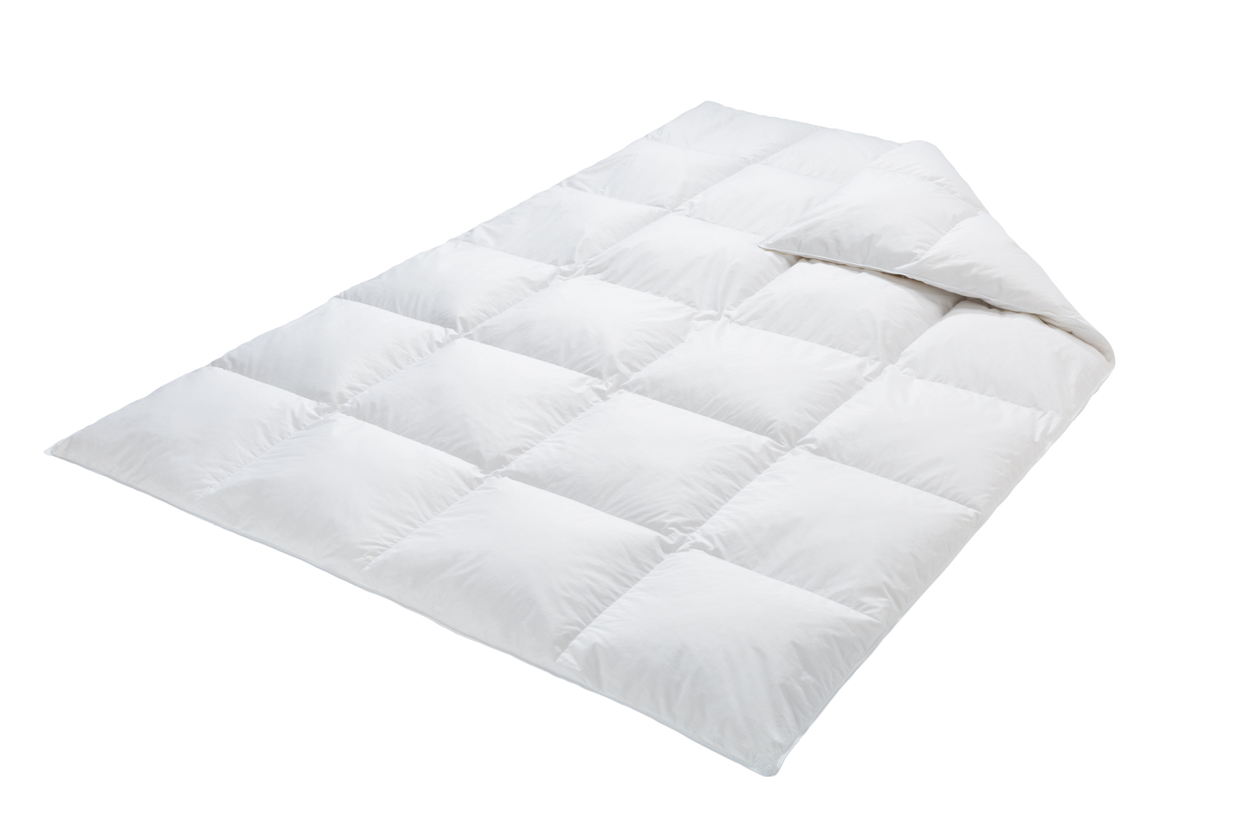 VitaloBett® 135x200 cm Winter Daunendecke warm - mit 1080 g 100% Daunen - Made in Germany