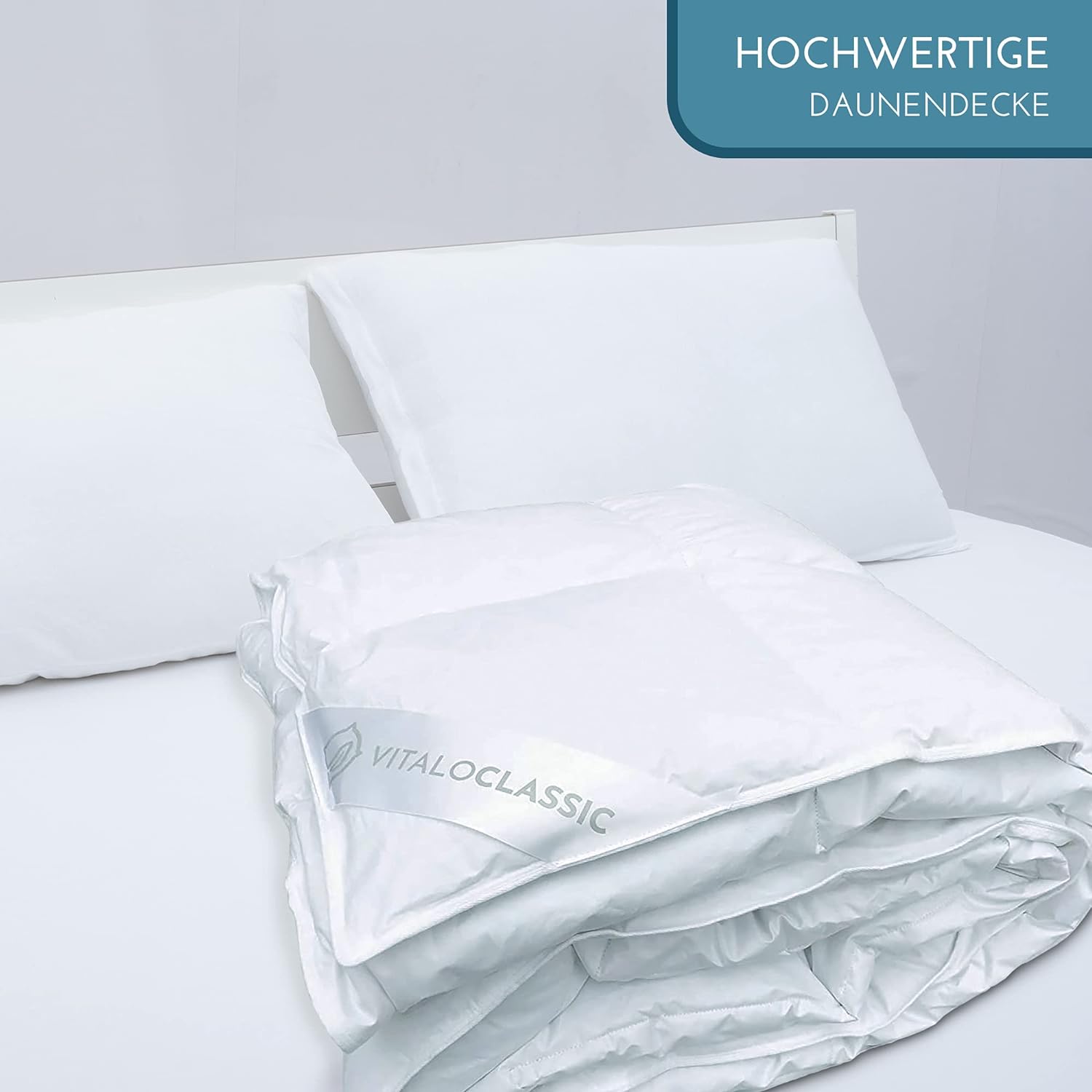 VitaloBett 'Schneedecke' Classic sehr warm, 200x220 cm, 2100 g