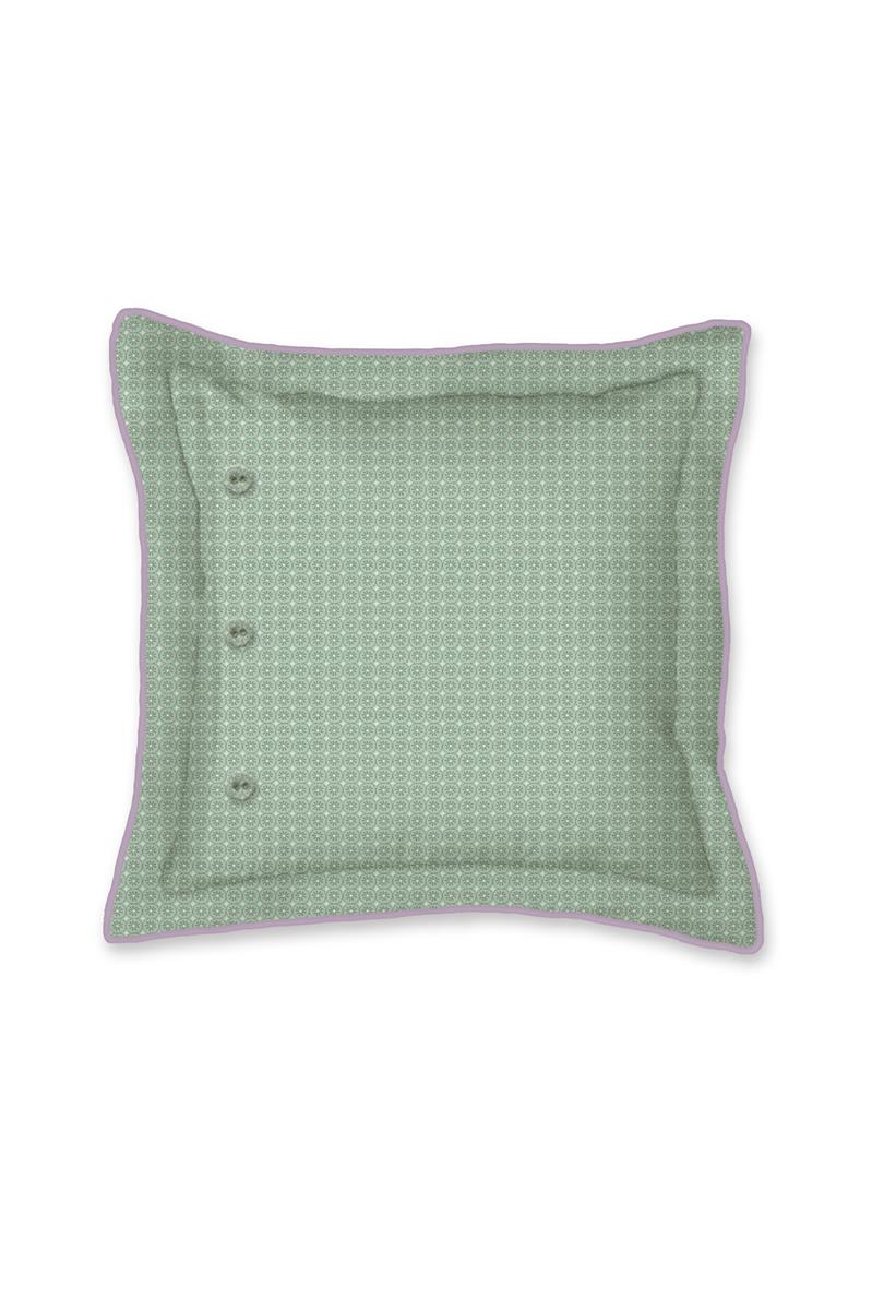 PiP Studio Viva Las Flores Square Zierkissen Farbe White Größe 45x45 Cushion Wendedesign Blumen