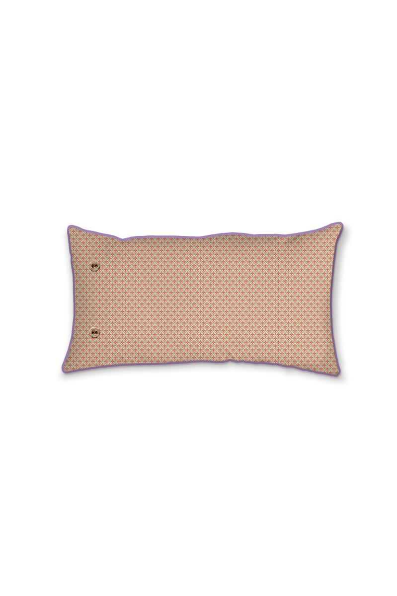 PiP Studio Verano Zierkissen Farbe Lila Größe 30x50 Cushion Wendedesign Streifen